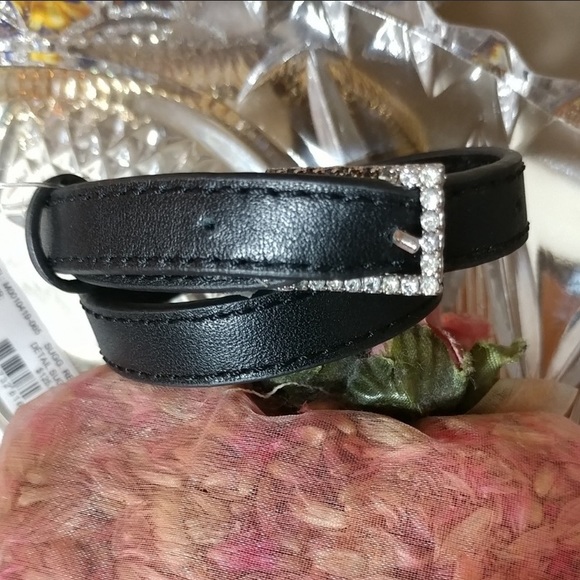 Marc Jacobs black leather wrap bracelet size 6.5 - Picture 4 of 7